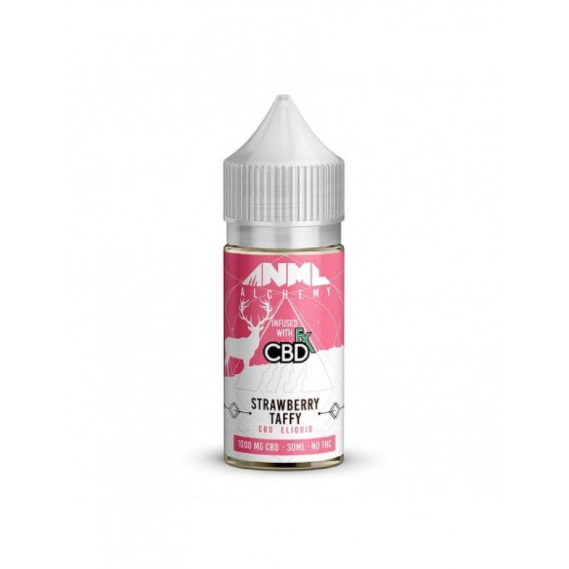 CBDfx Vape Juice - Anml Alchemy Strawberry Taffy
