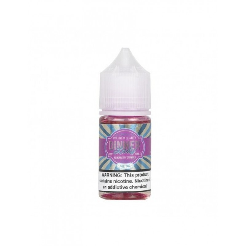 Dinner Lady Salt Nic Vape Juice 30ml Collection: Lemon Tart Included