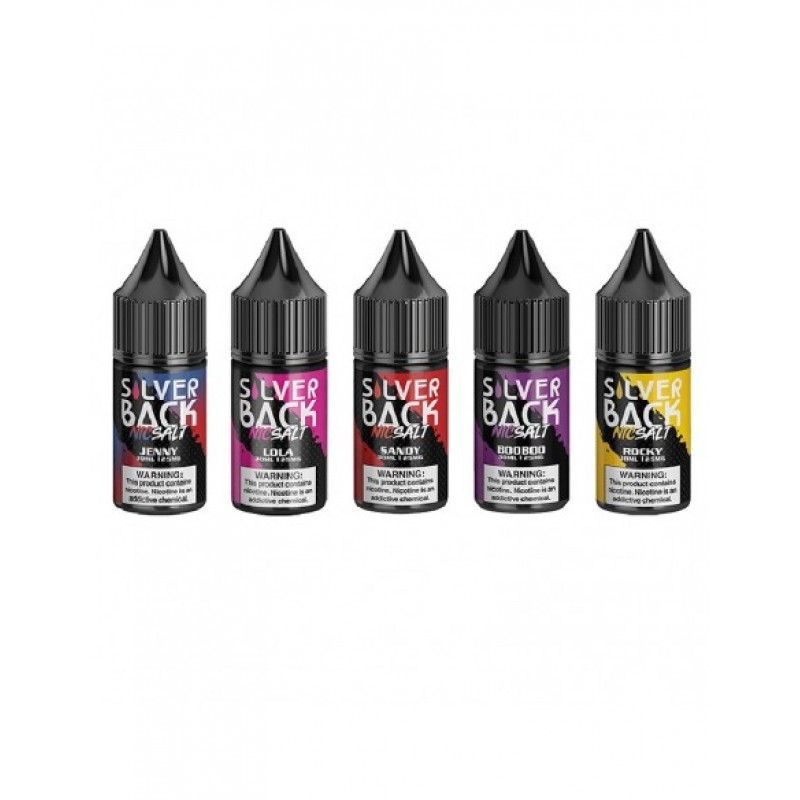 Silverback Juice Co Nic Salt Vape Juice 30ml Collection