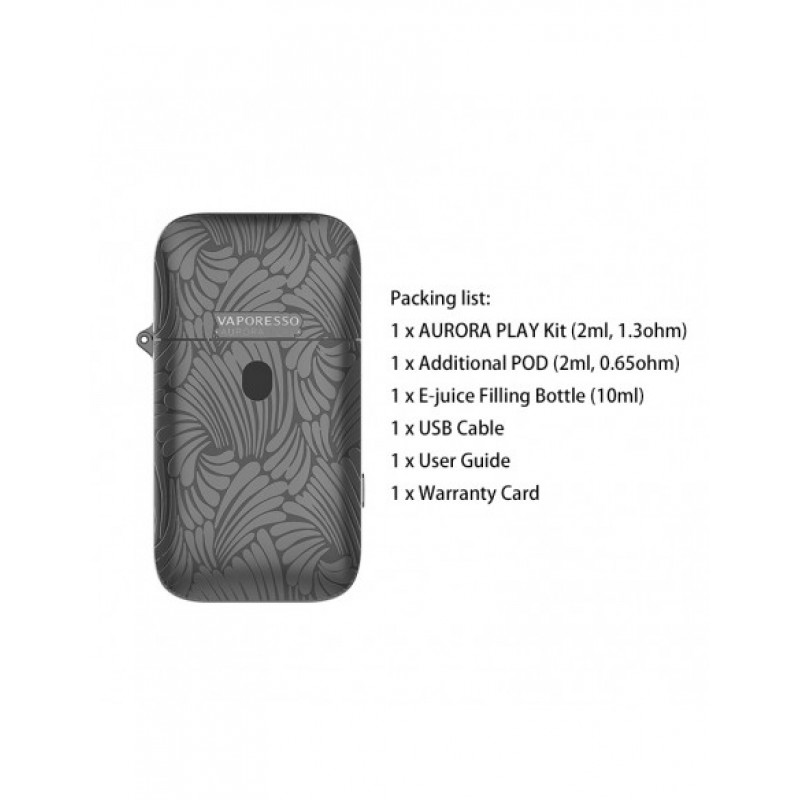 Vaporesso Aurora Play Kit 650mAh Pod System Starter Kit