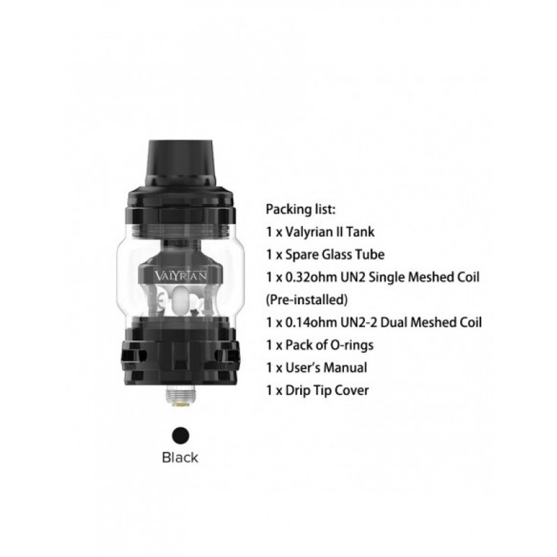 Uwell Valyrian 2, Valyrian II, Valyrian Ⅱ Sub Ohm Tank & Mesh Coil