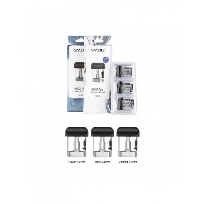 SMOK MICO Replacement Pods 3pcs Cartridge