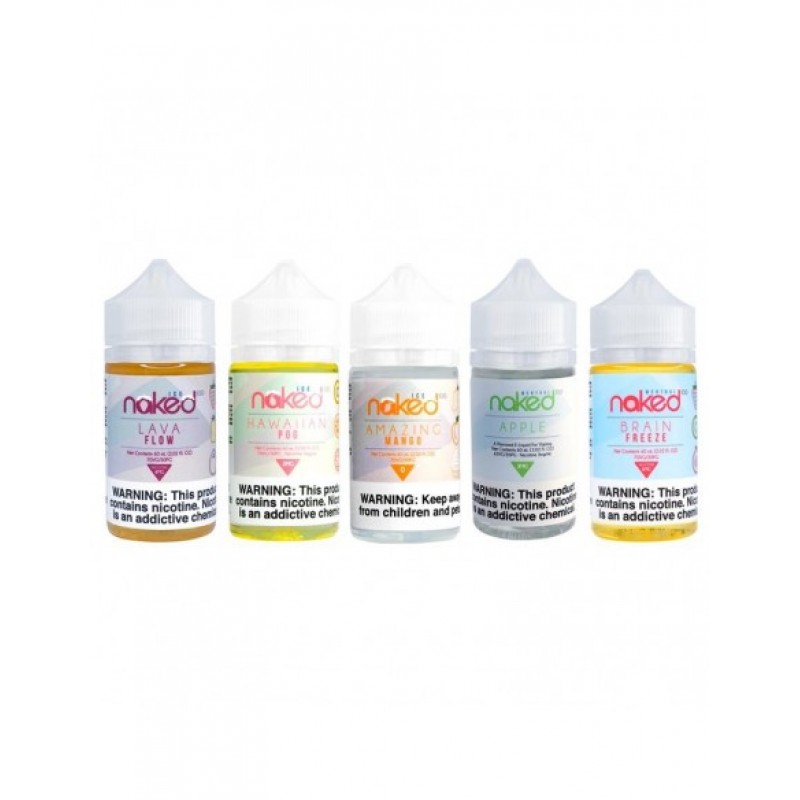 Naked 100 ICE & Menthol E-Liquid 60ml Collection