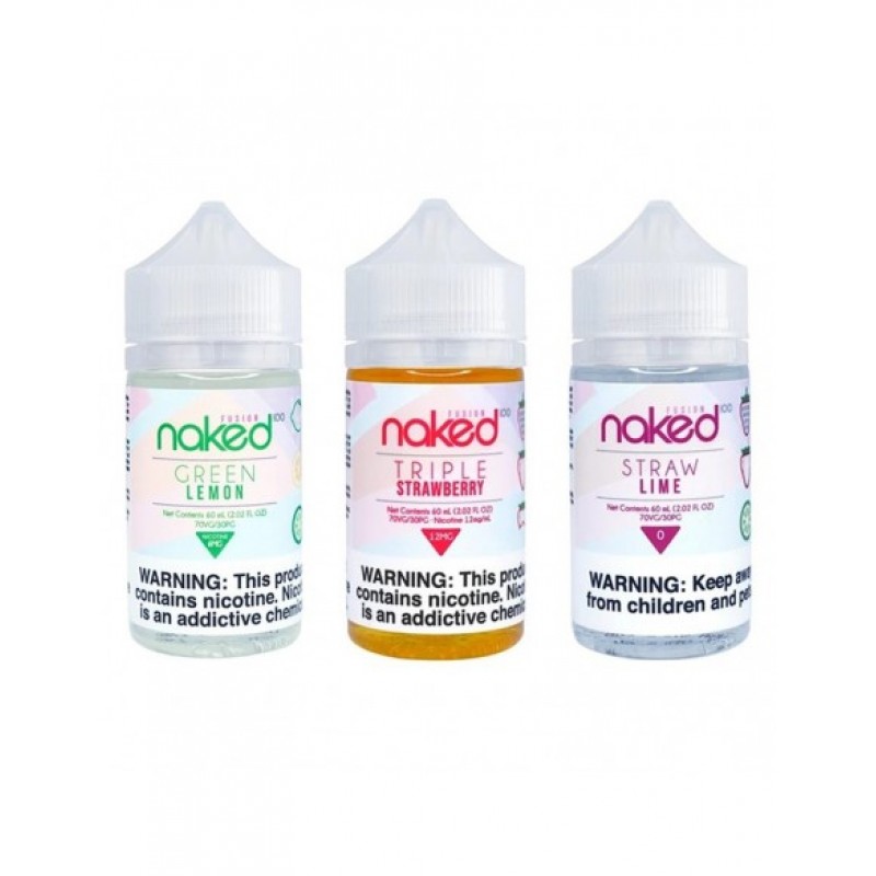 Naked 100 Fusion E-Liquid 60ml Collection