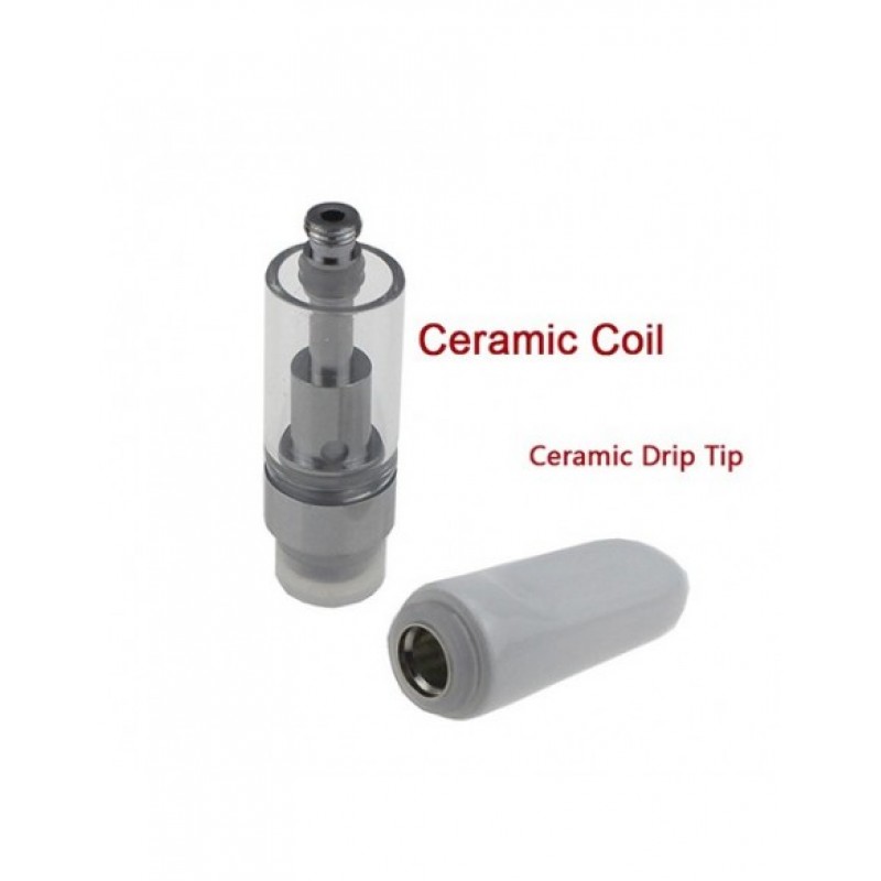 CCELL Type 510 thread cartridge & ceramic coil for CBD oil