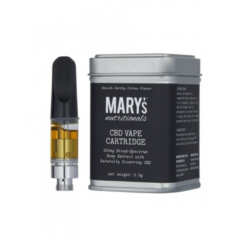 Mary's Nutritionals CBD Vape Cartridge 500mg