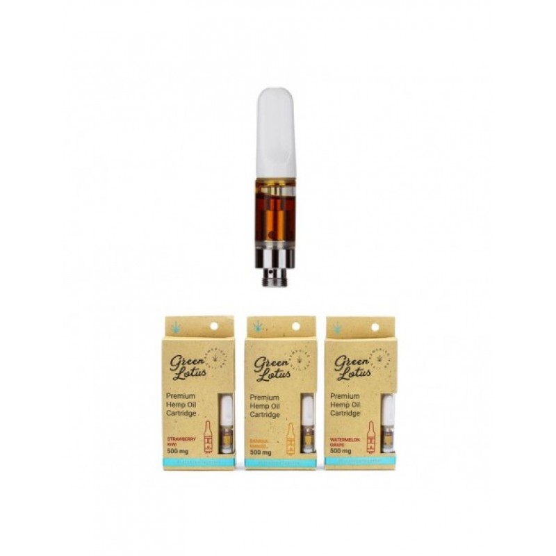 Green Lotus Premium Hemp Oil Cartridge Collections